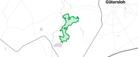 Gassi-Ort Rhedaer Forst in Dissen am Teutoburger Wald