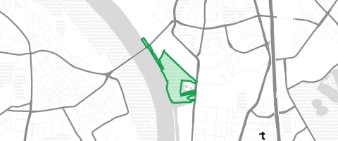 Gassi-Ort Rheinpark in Duisburg