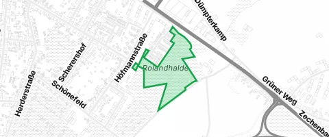 Gassi-Ort Rolandhalde in Oberhausen