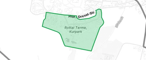 Gassi-Ort Rottal Terme, Kurpark in Bad Birnbach