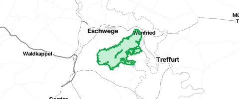 Gassi-Ort Schlierbachswald in Eschwege