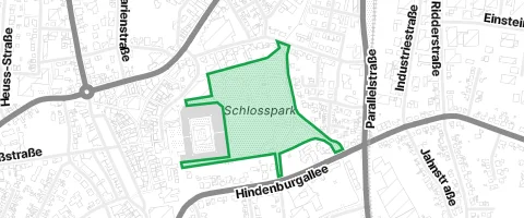 Gassi-Ort Schlosspark in Ahaus