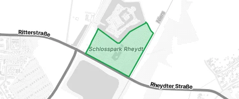 Gassi-Ort Schlosspark Rheydt in Mönchengladbach