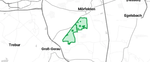 Gassi-Ort Staatswald Groß-Gerau in Worfelden