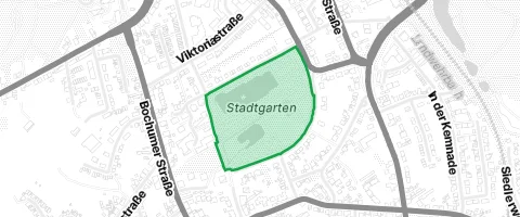 Gassi-Ort Stadtgarten in Castrop-Rauxel