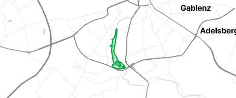 Gassi-Ort Stadtpark in Chemnitz