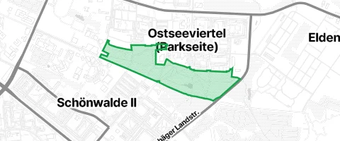 Gassi-Ort Stadtpark in Greifswald