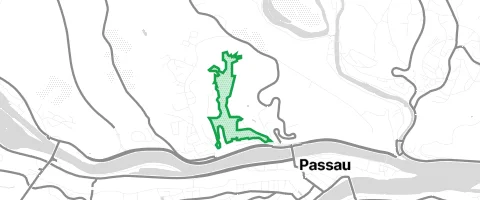 Gassi-Ort Stadtpark Freudenhain in Passau