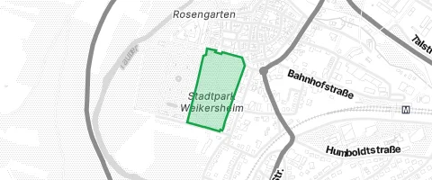 Gassi-Ort Stadtpark Weikersheim in Weikersheim