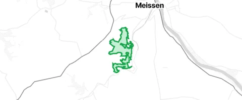 Gassi-Ort Stadtwald in Meißen