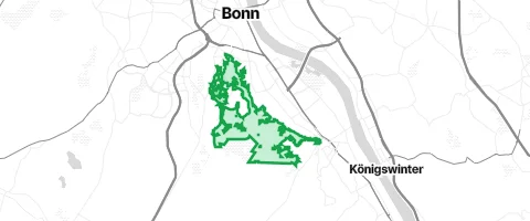 Gassi-Ort Stadtwald in Bonn