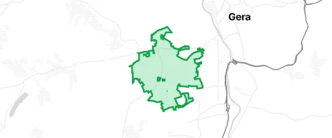 Gassi-Ort Stadtwald in Gera