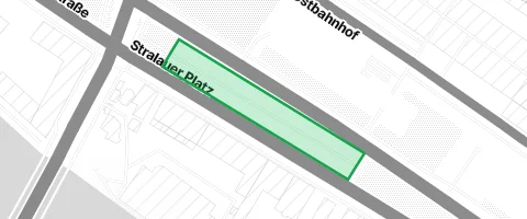 Gassi-Ort Stralauer Platz Hundeauslauf in Berlin