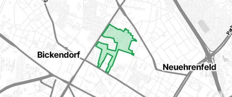 Gassi-Ort Takufeld in Köln