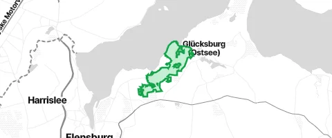 Gassi-Ort Twedterholz in Glücksburg (Ostsee)