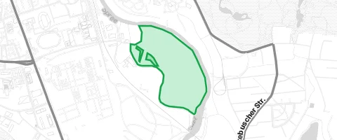 Gassi-Ort Volkspark in Cottbus