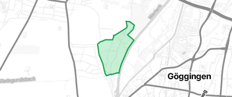 Gassi-Ort Wäldle am Köpfle in Augsburg