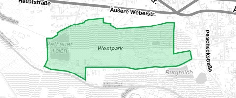 Gassi-Ort Westpark in Zittau