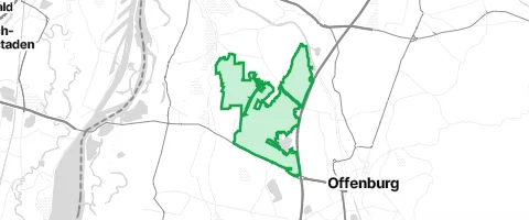 Gassi-Ort Willstätter Wald in Hesselhurst